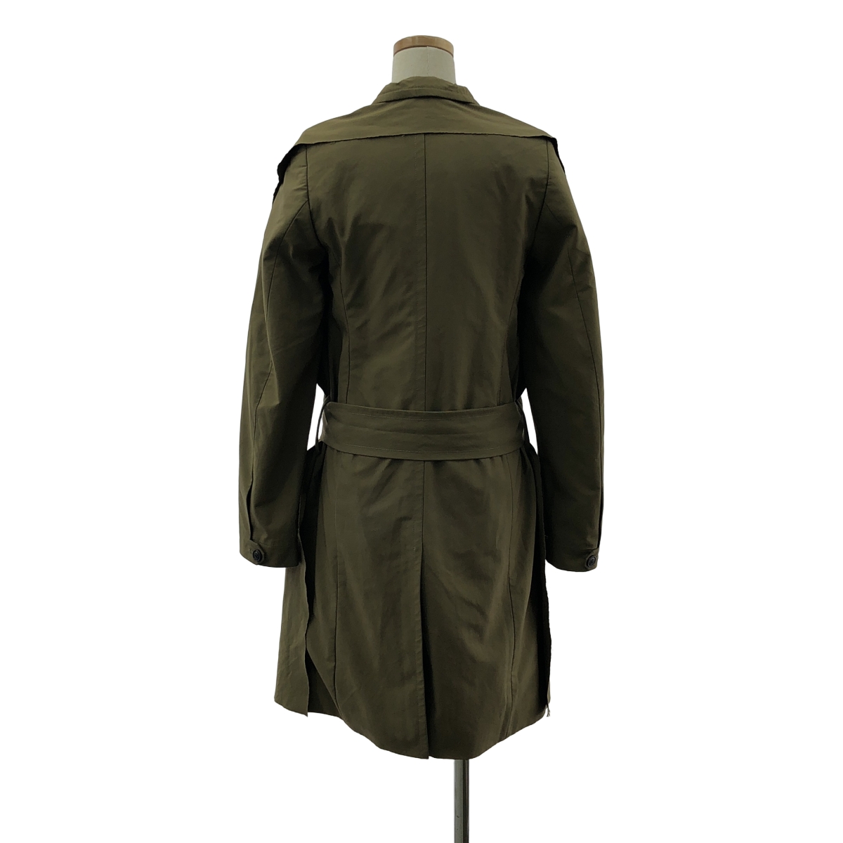 STEPHAN SCHNEIDER / ステファンシュナイダー 変形 ベルテッド レイヤード オーバーコート / 総裏地