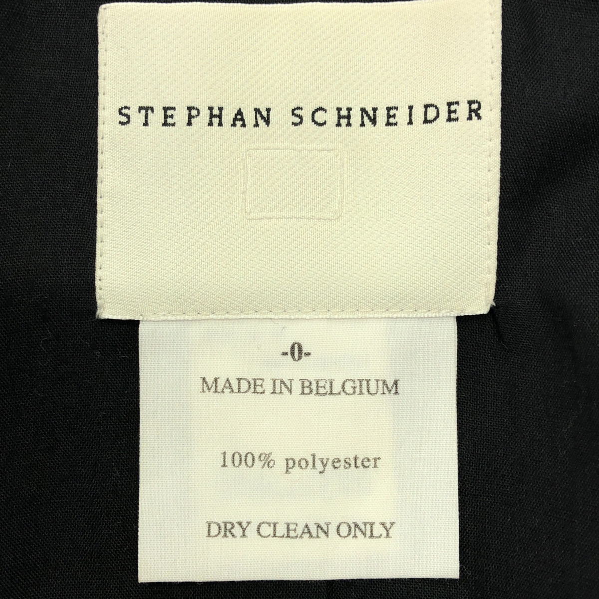 STEPHAN SCHNEIDER / ステファンシュナイダー 変形 ベルテッド レイヤード オーバーコート / 総裏地