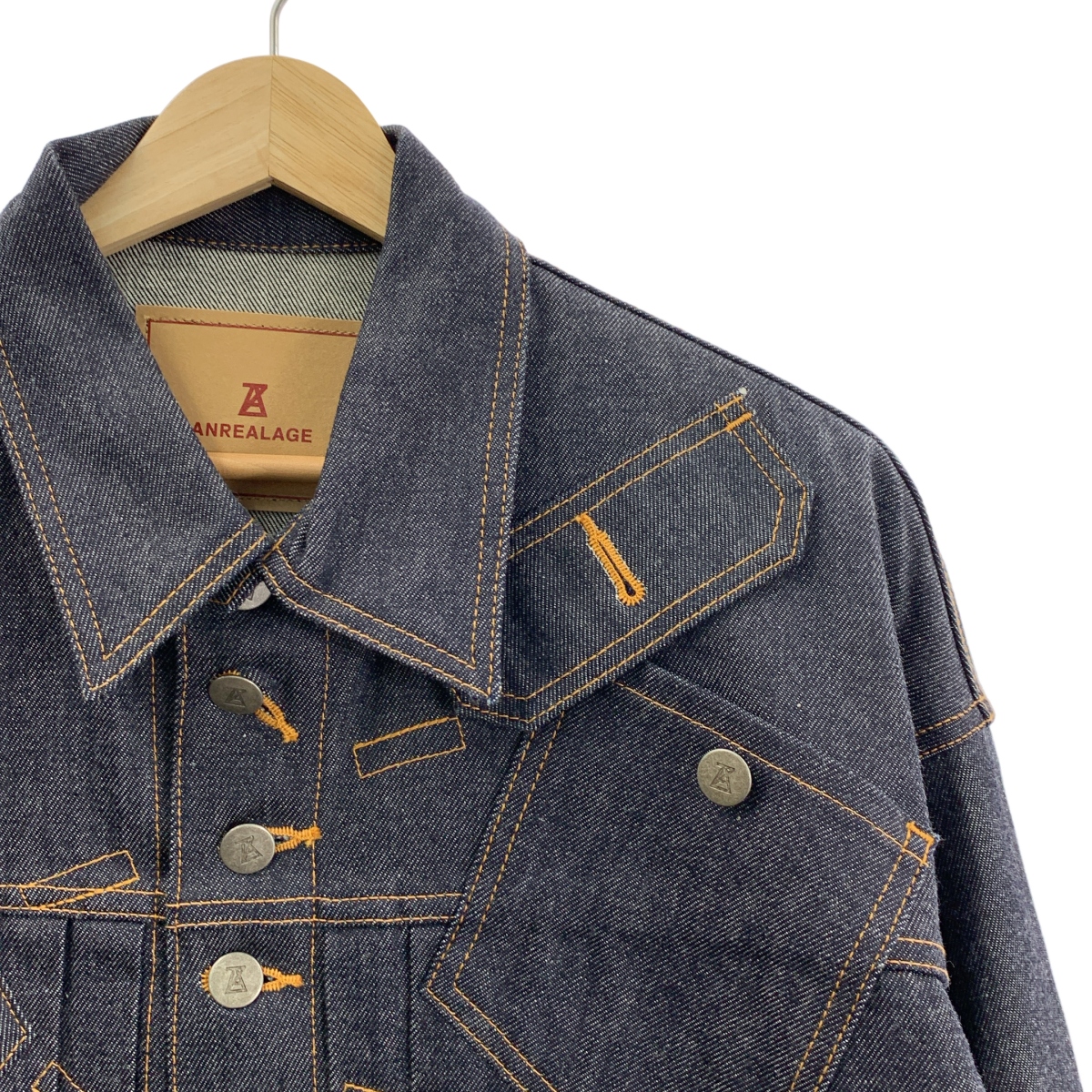 ANREALAGE / アンリアレイジ 変形デザイン デニムジャケット