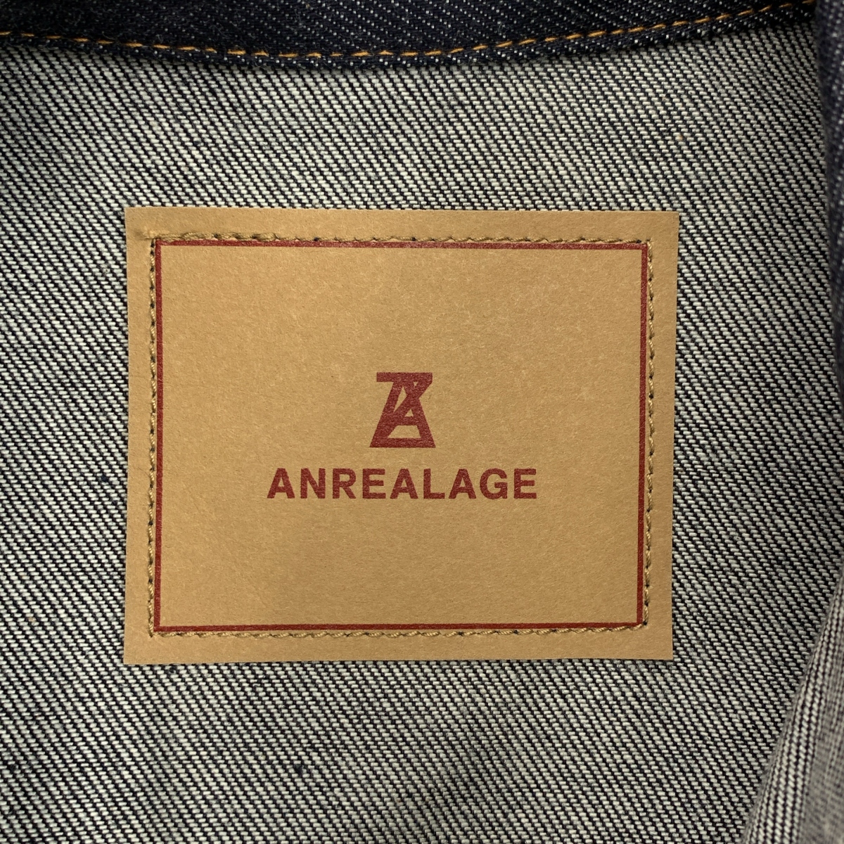 ANREALAGE / アンリアレイジ 変形デザイン デニムジャケット