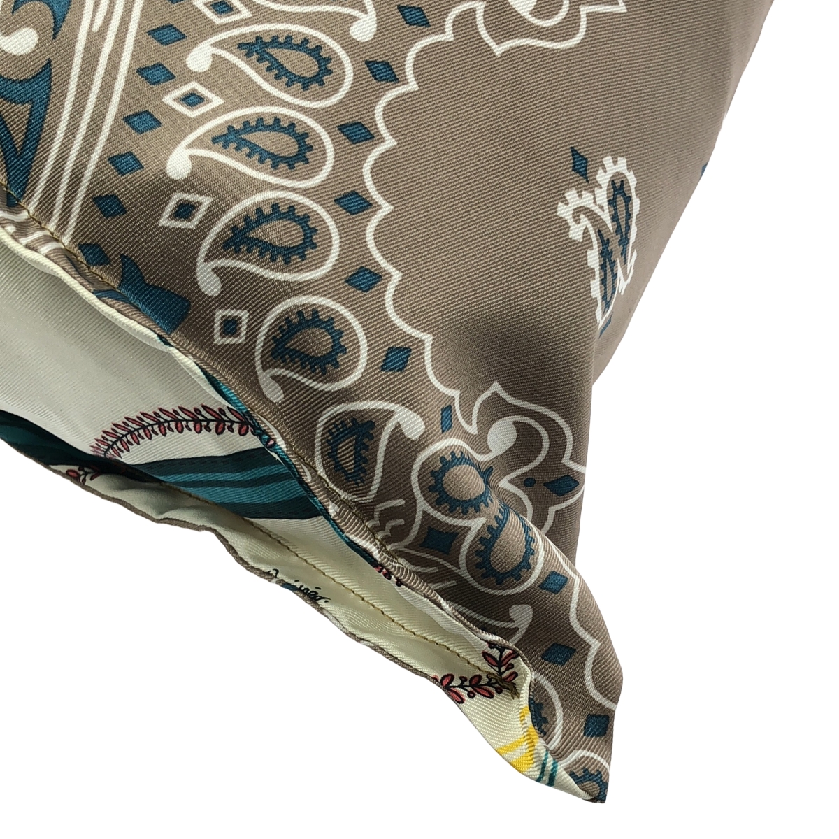 manipuri / マニプリ スカーフ ペイズリー柄 ショルダーバッグ