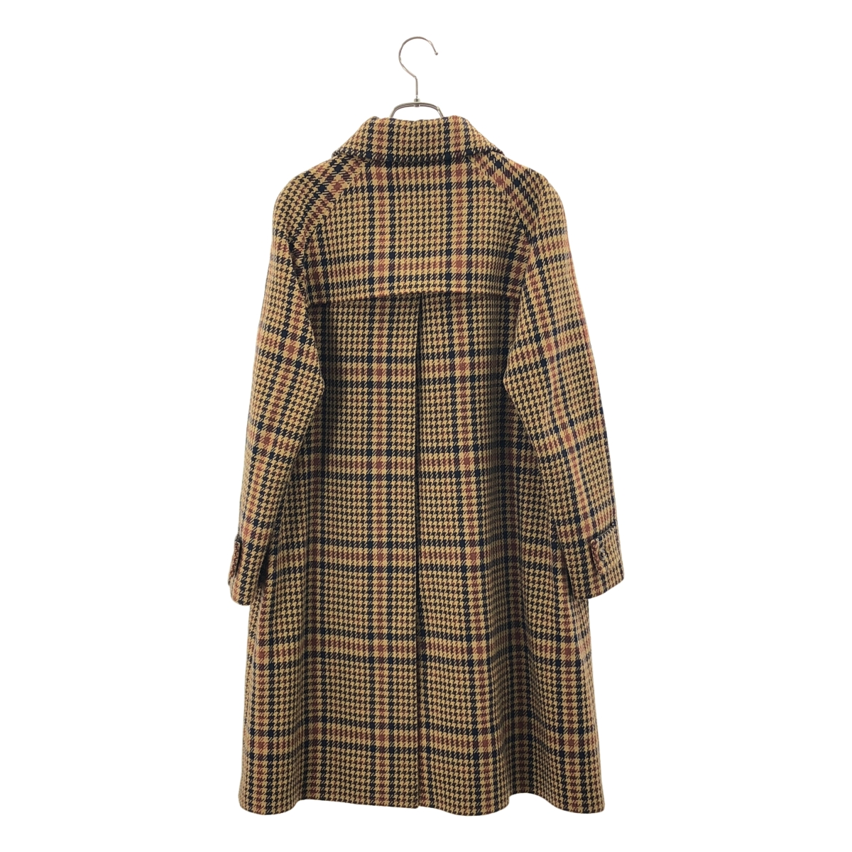 GOLDEN GOOSE / ゴールデングース ウール ラグランスリーブ チェック コート