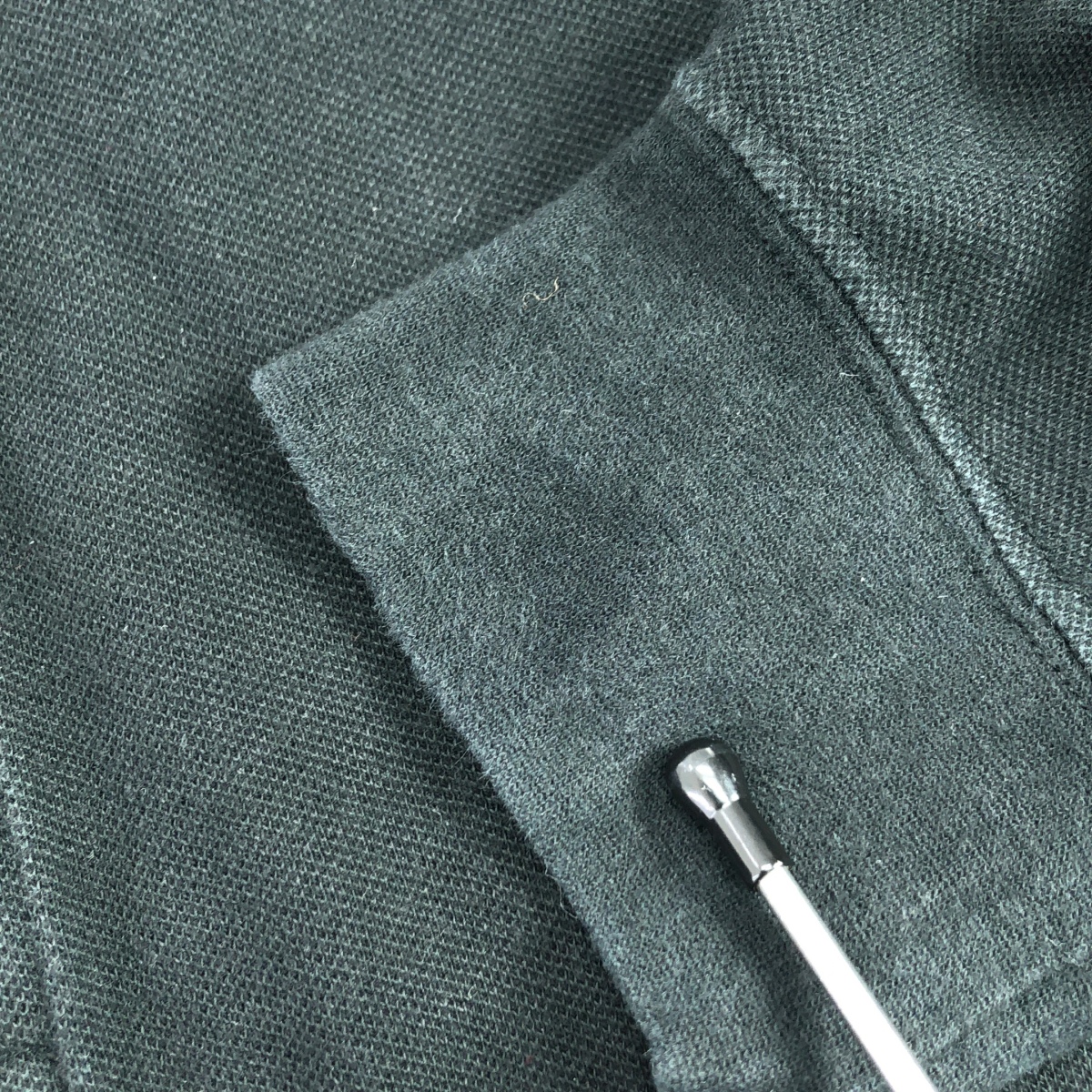 その他 REGULAR FIT 比翼フロント ロングスリーブ ポロシャツ