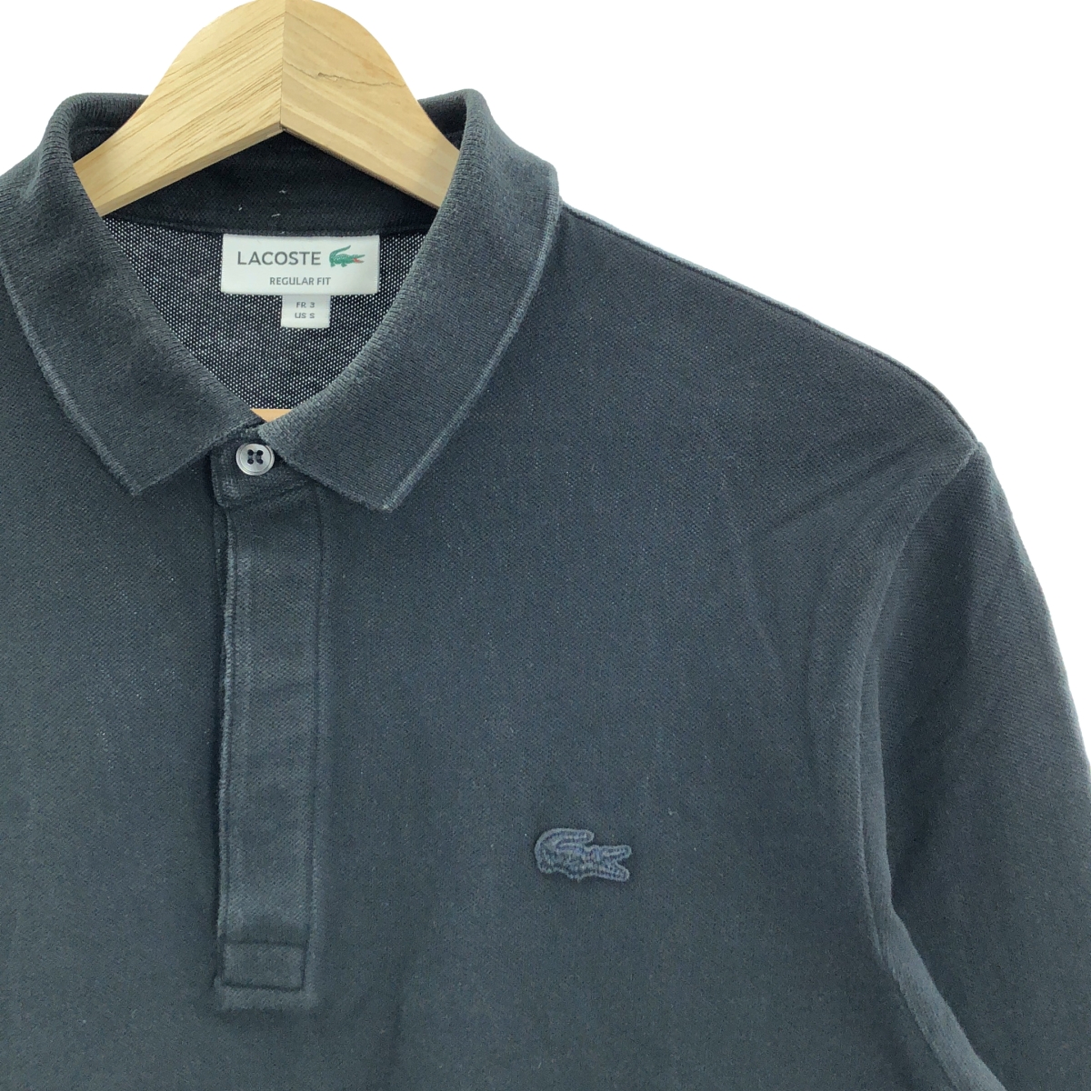 その他 REGULAR FIT 比翼フロント ロングスリーブ ポロシャツ