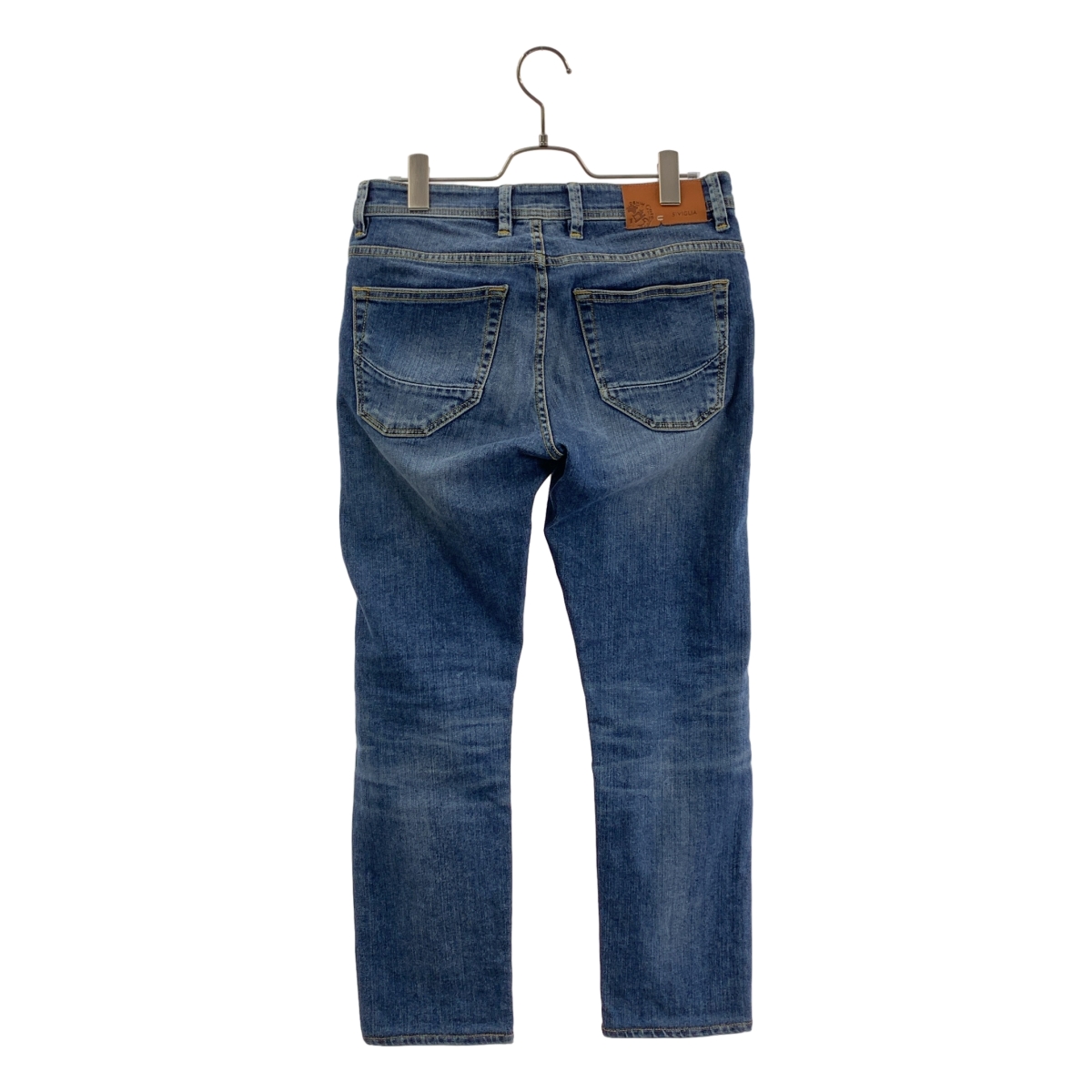 SIVIGLIA / シビリア REGULAR FIT / DENIM Core / ロゴレザーパッチ デニムパンツ