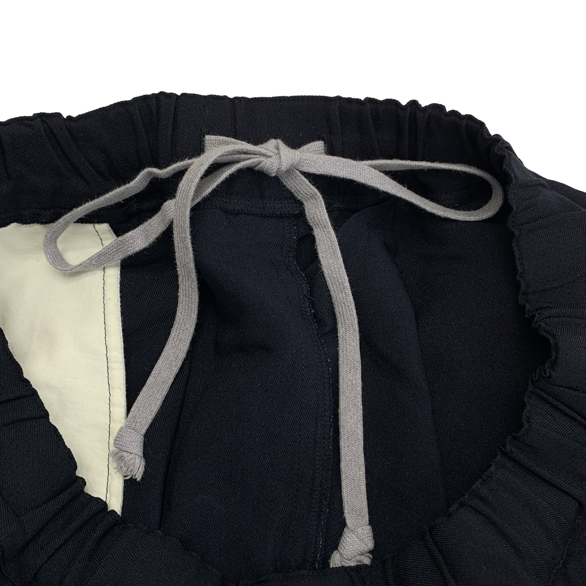 COMME des GARCONS / コムデギャルソン ポリエステル 製品加工 ドローストリング ボリューム スカート