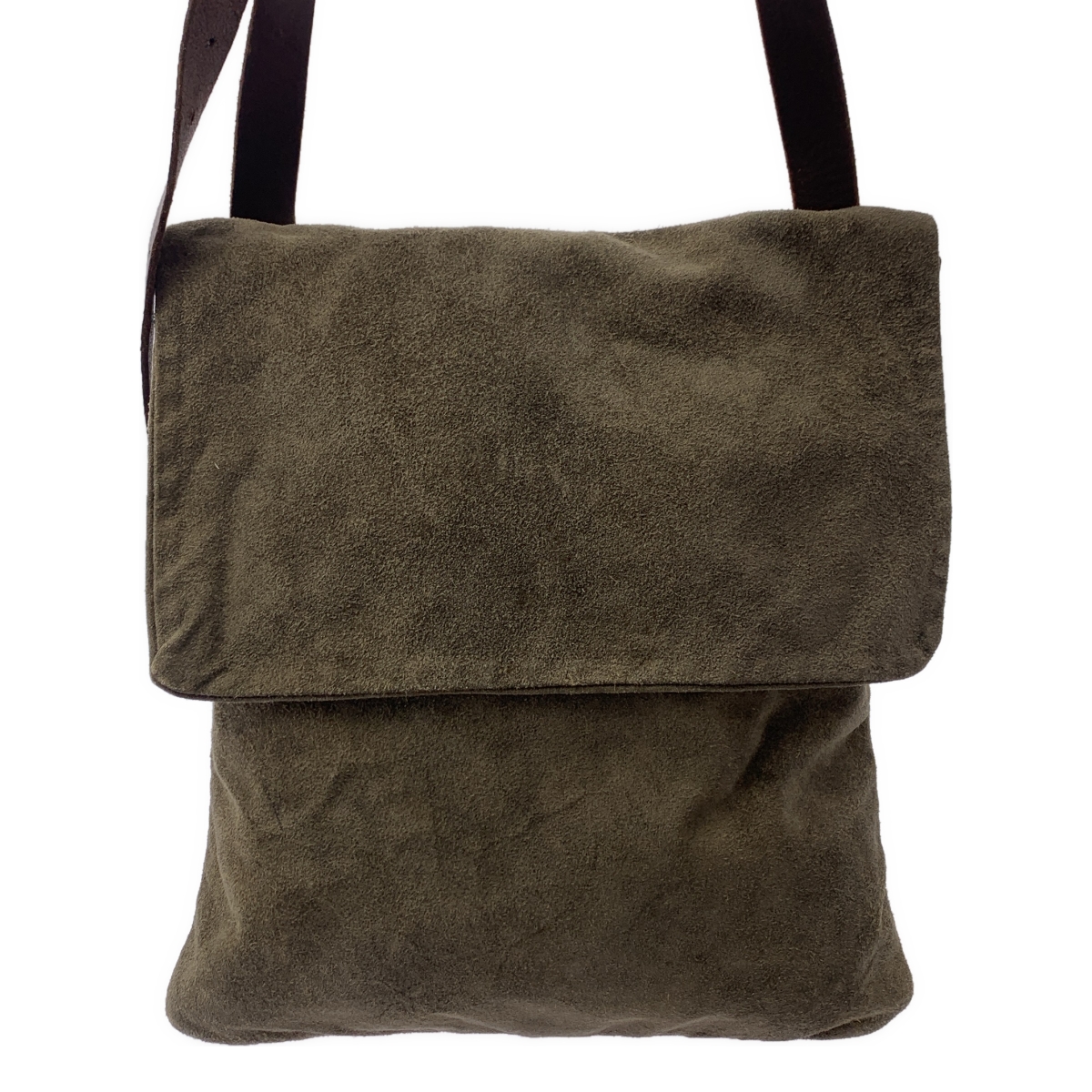 Martin Margiela / マルタンマルジェラ アーティザナル スエード フラップ ショルダーバッグ
