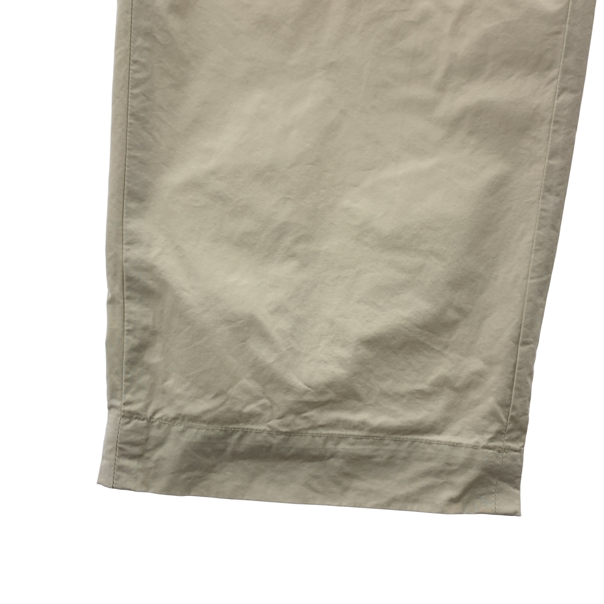 A.PRESSE / アプレッセ High Density Weather Cloth Trousers / 2タック ワイド スラックス パンツ