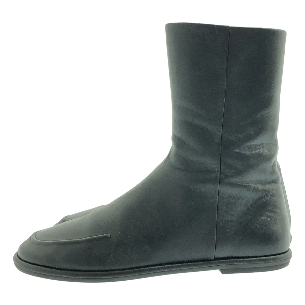 THE ROW / ザロウ CANAL BOOTIE ナッパレザー サイドジップ ブーツ