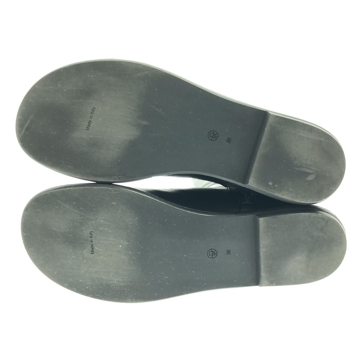 THE ROW / ザロウ CANAL BOOTIE ナッパレザー サイドジップ ブーツ