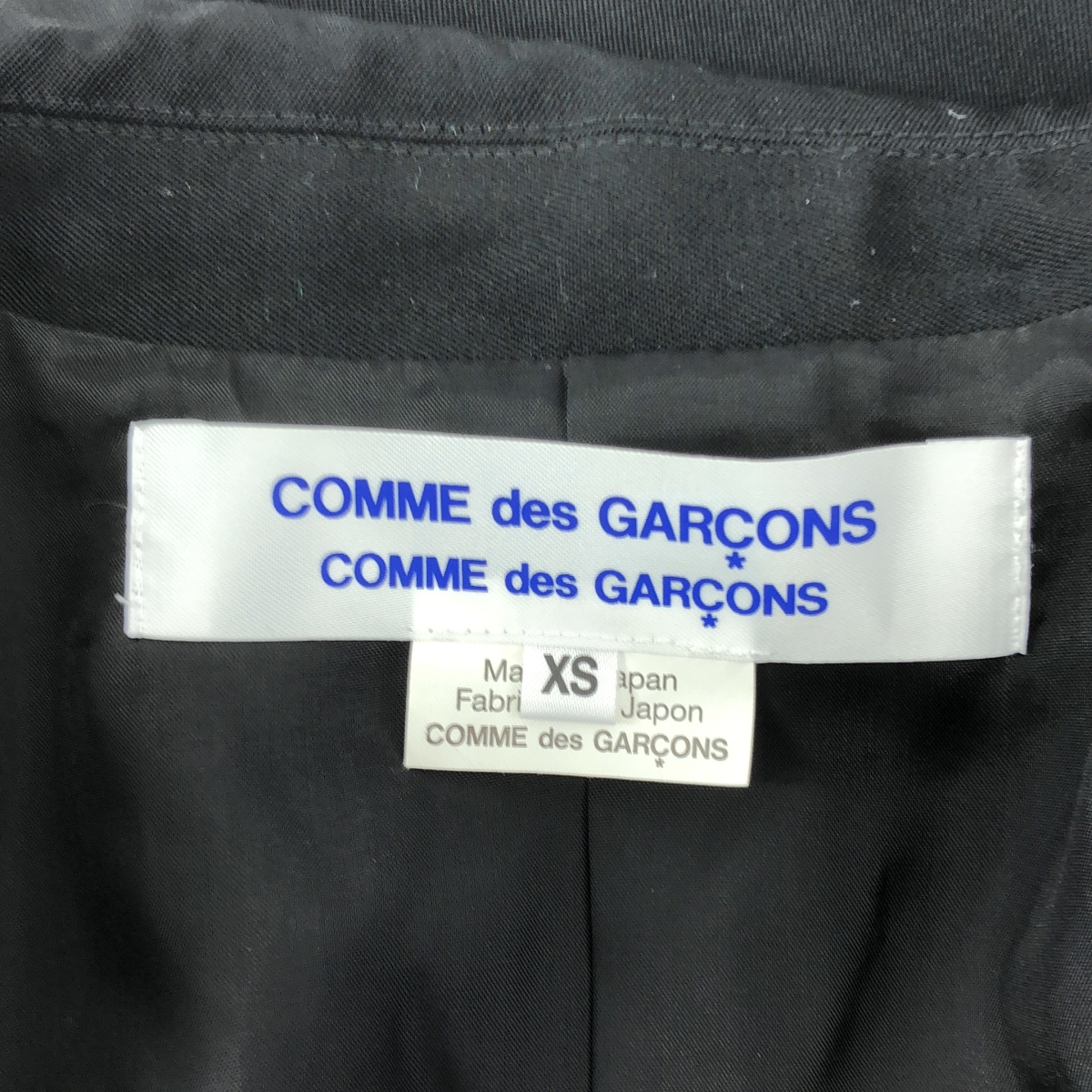 COMME des GARCONS COMME des GARCONS / コムコム ウール 3B テーラードジャケット