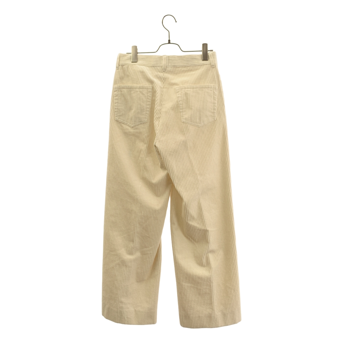Drawer / ドゥロワー WINTER1 コーデュロイ フロントステッチ ワイドパンツ