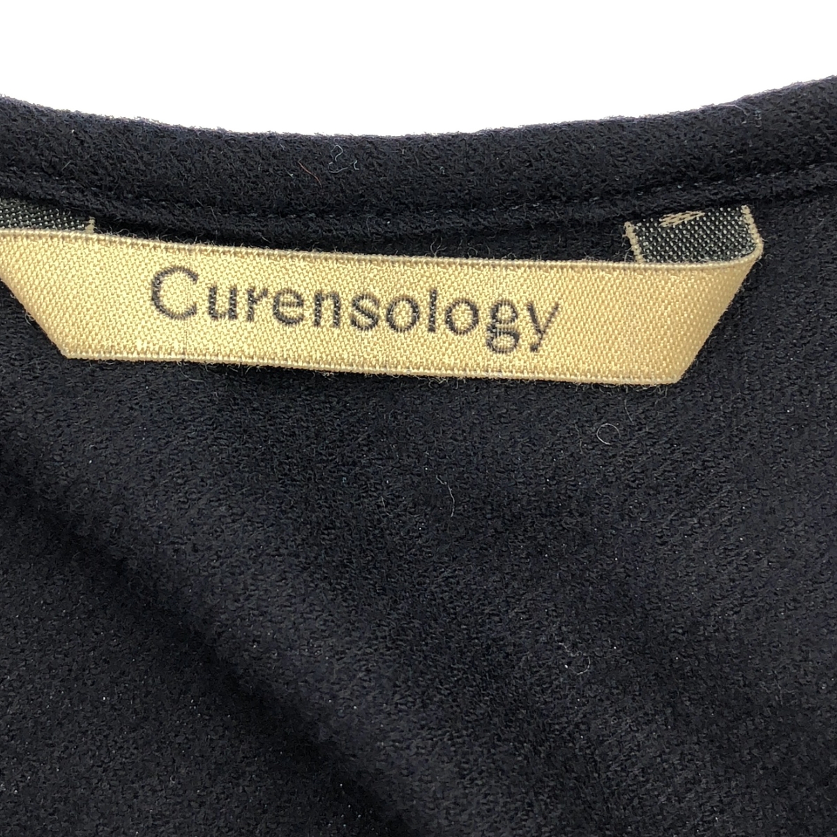 Curensology / カレンソロジー ウール ナイロン キャミソール ワンピース