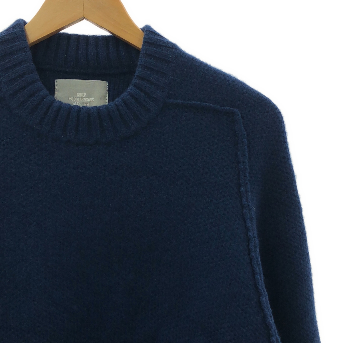 Quilp / クイルプ PAICE-a / ウール クルーネック ニット