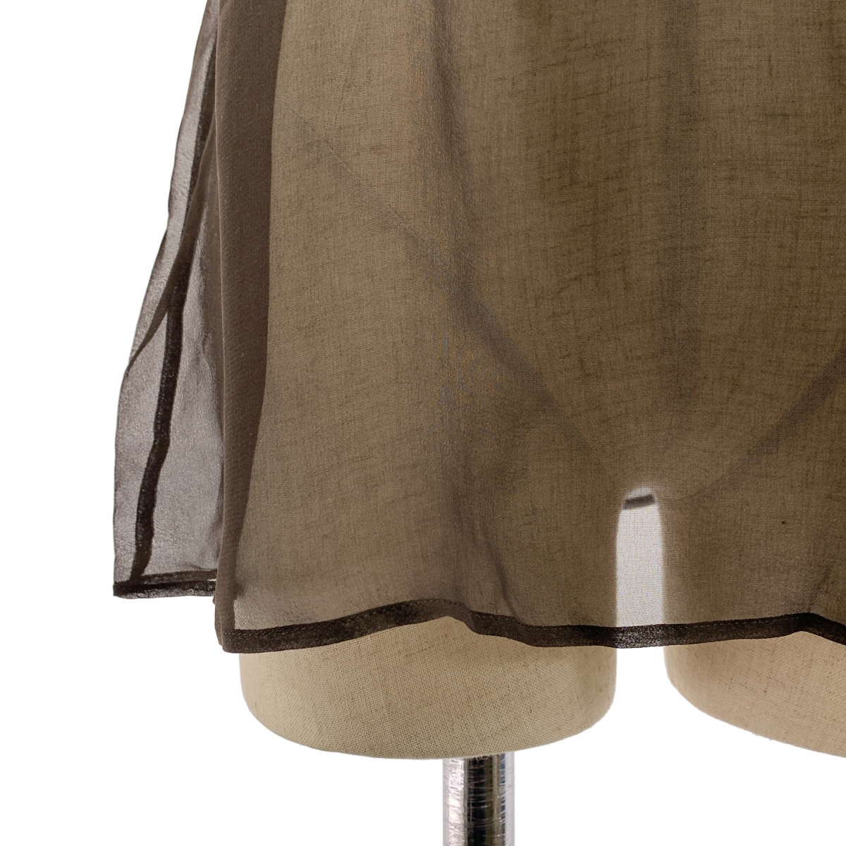 Deuxieme Classe / ドゥーズィエムクラス SILK SHEER CAMITANK / シルク ノースリーブ ロングブラウス