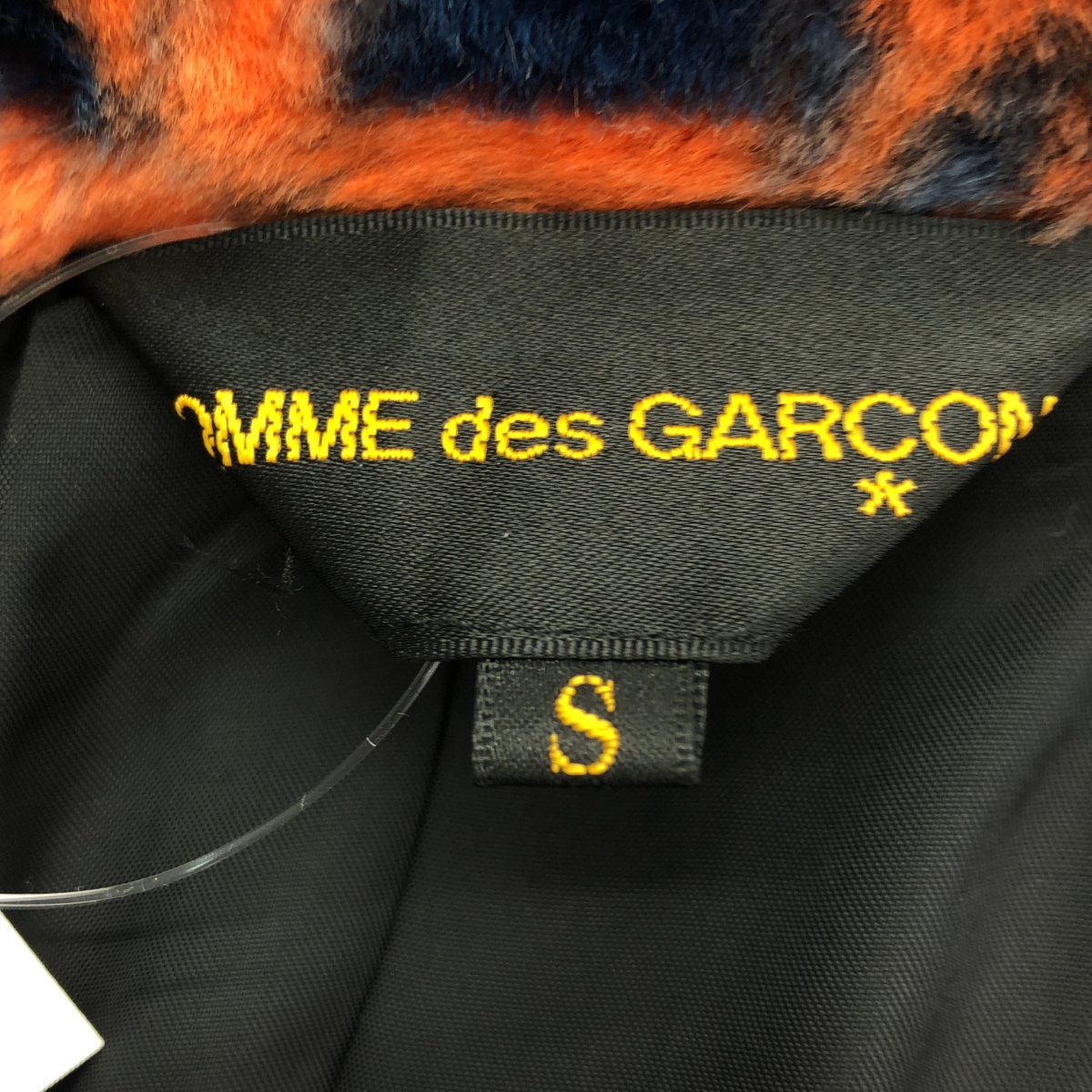 COMME des GARCONS / コムデギャルソン ポリエステル ファー オーバーシルエット コート / 総裏地