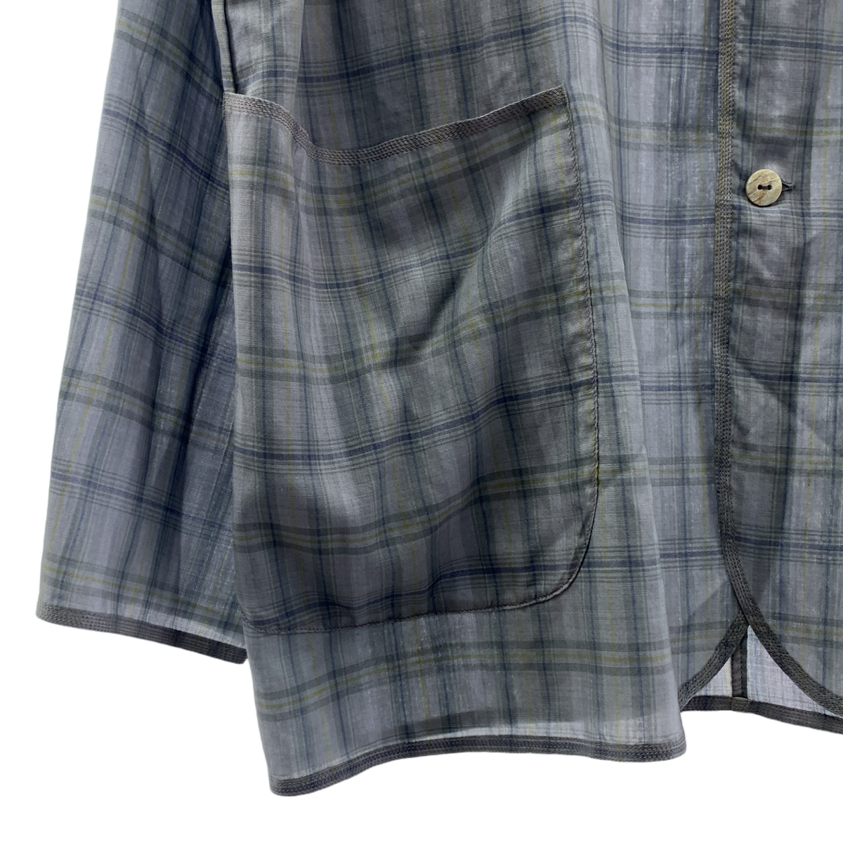 MAATEE&SONS / マーティー&サンズ 折って折って SHIRTS JACKET(H WOOL) チェック ウール シャツジャケット