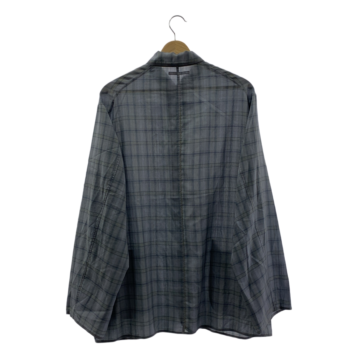 MAATEE&SONS / マーティー&サンズ 折って折って SHIRTS JACKET(H WOOL) チェック ウール シャツジャケット
