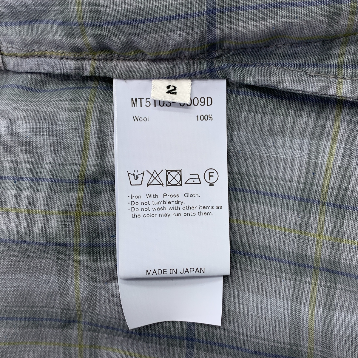 MAATEE&SONS / マーティー&サンズ 折って折って SHIRTS JACKET(H WOOL) チェック ウール シャツジャケット