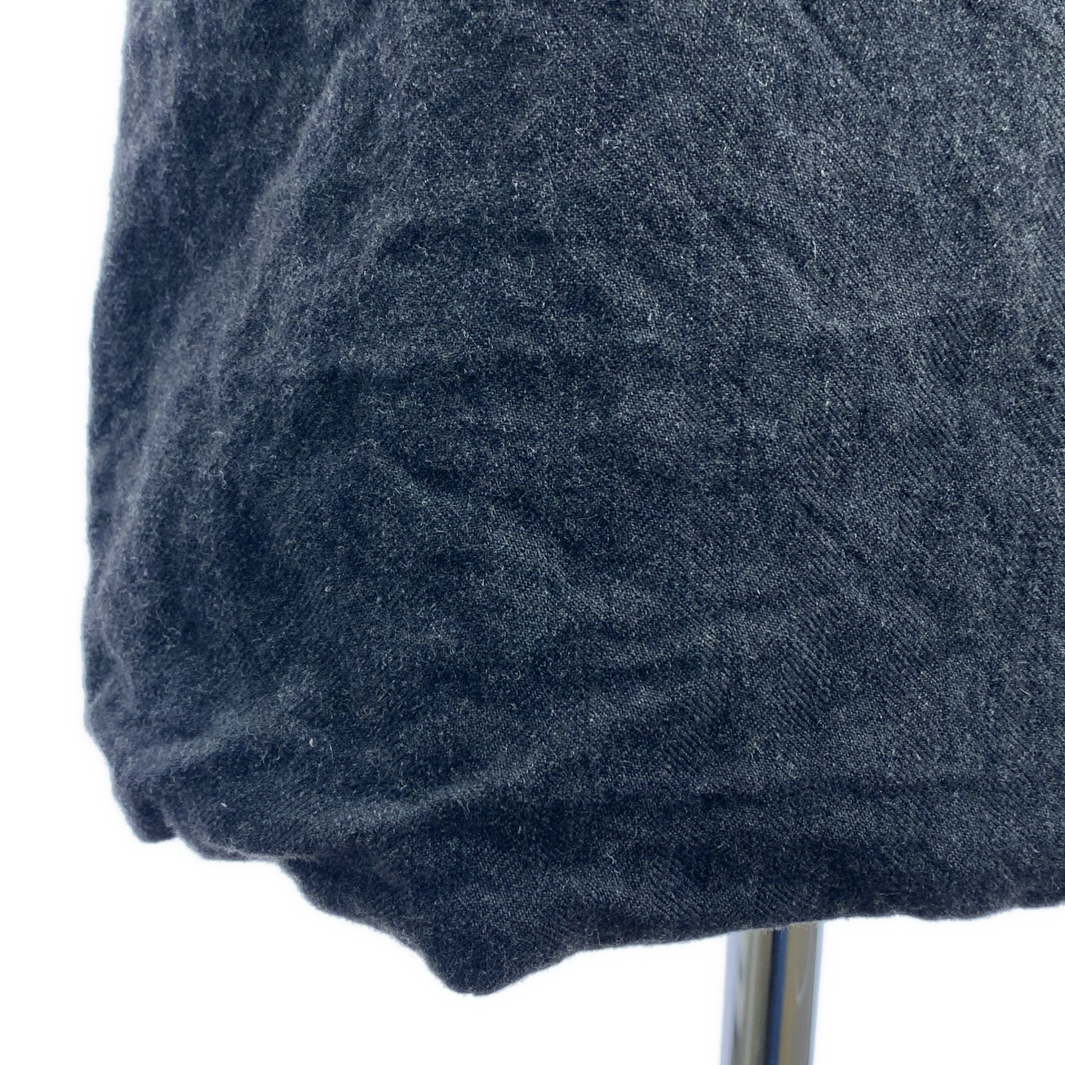 Paul Harnden / ポールハーデン tweed dress / 異素材 切替 ツイード シャツ ワンピース / 総裏地