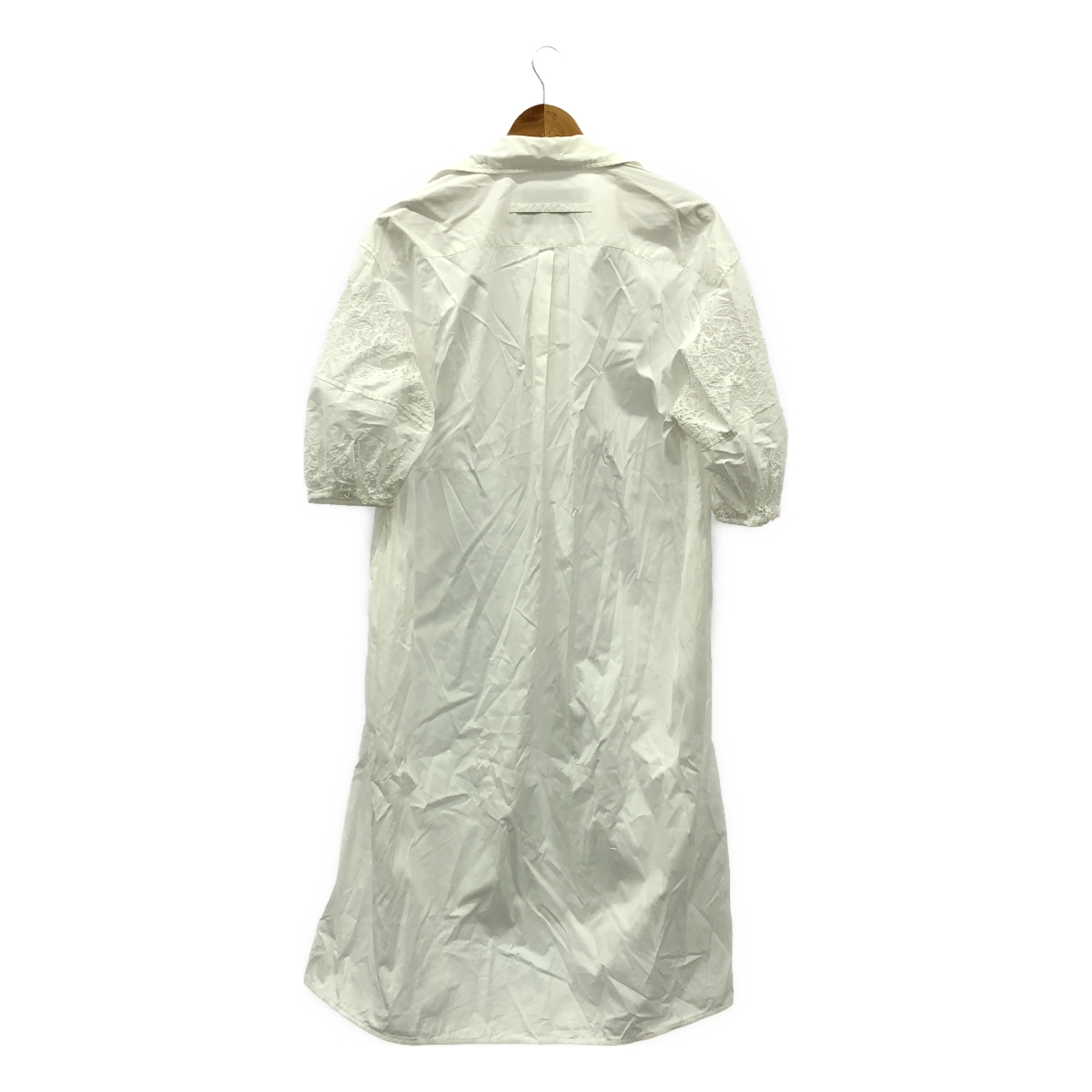 TICCA / ティッカ コットン レース パフスリーブ ワンピース