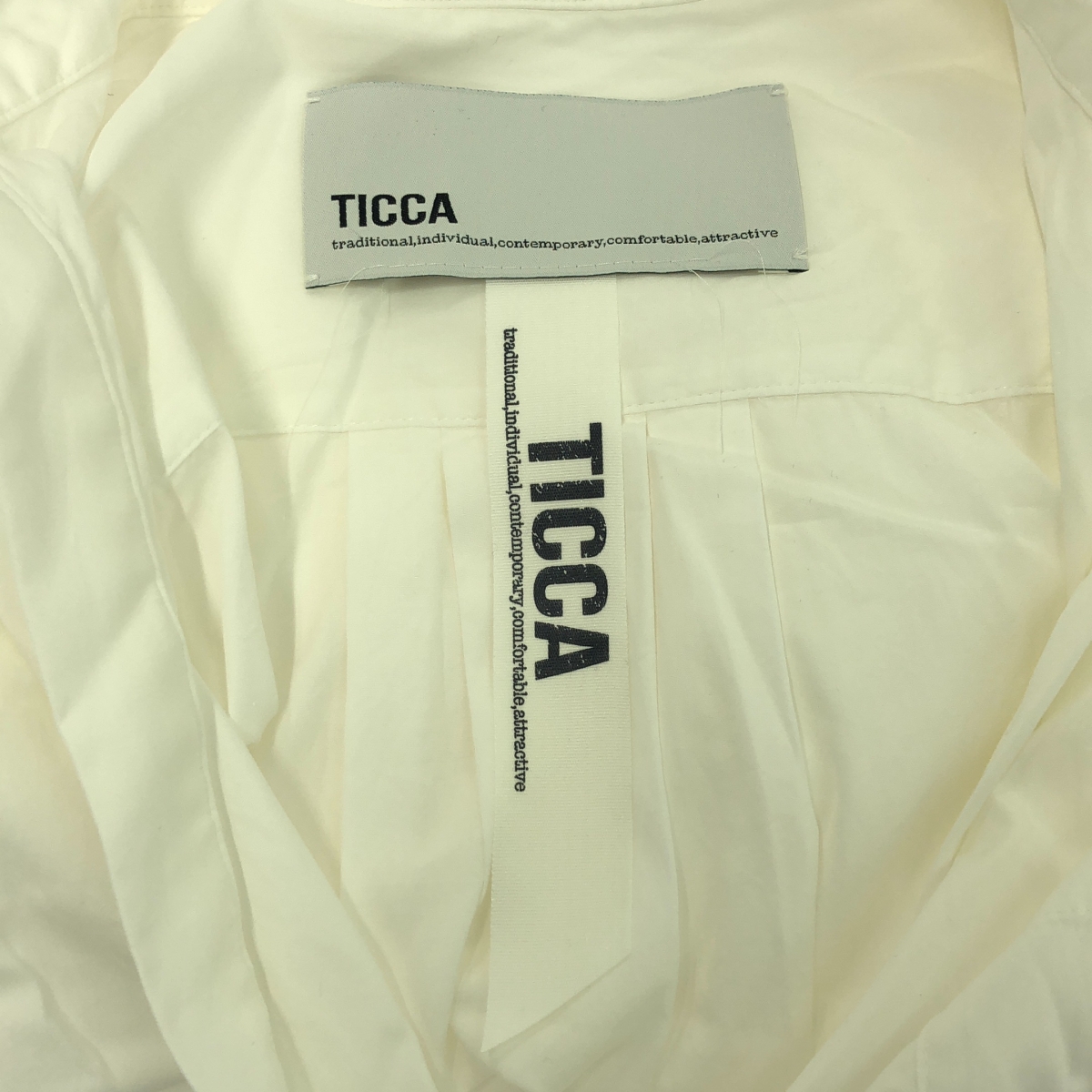 TICCA / ティッカ コットン レース パフスリーブ ワンピース