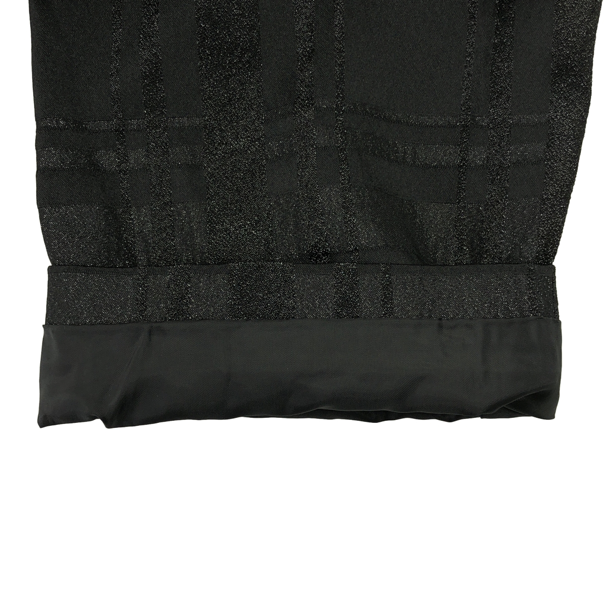 COMME des GARCONS COMME des GARCONS / コムコム ポリエステル 製品加工 リボン装飾 ノーカラー オーバー ジャケット