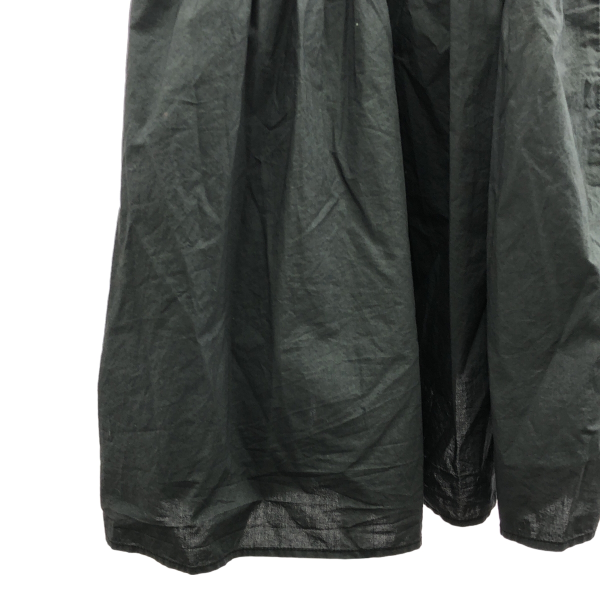 その他 切替 袖レース タック シャツ ワンピース