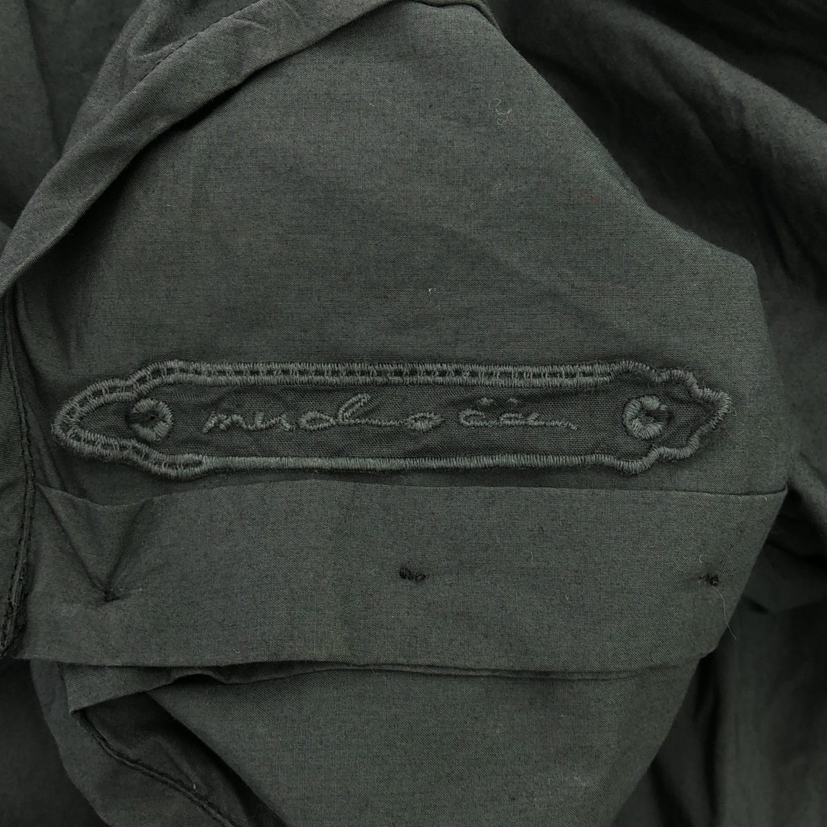 その他 切替 袖レース タック シャツ ワンピース