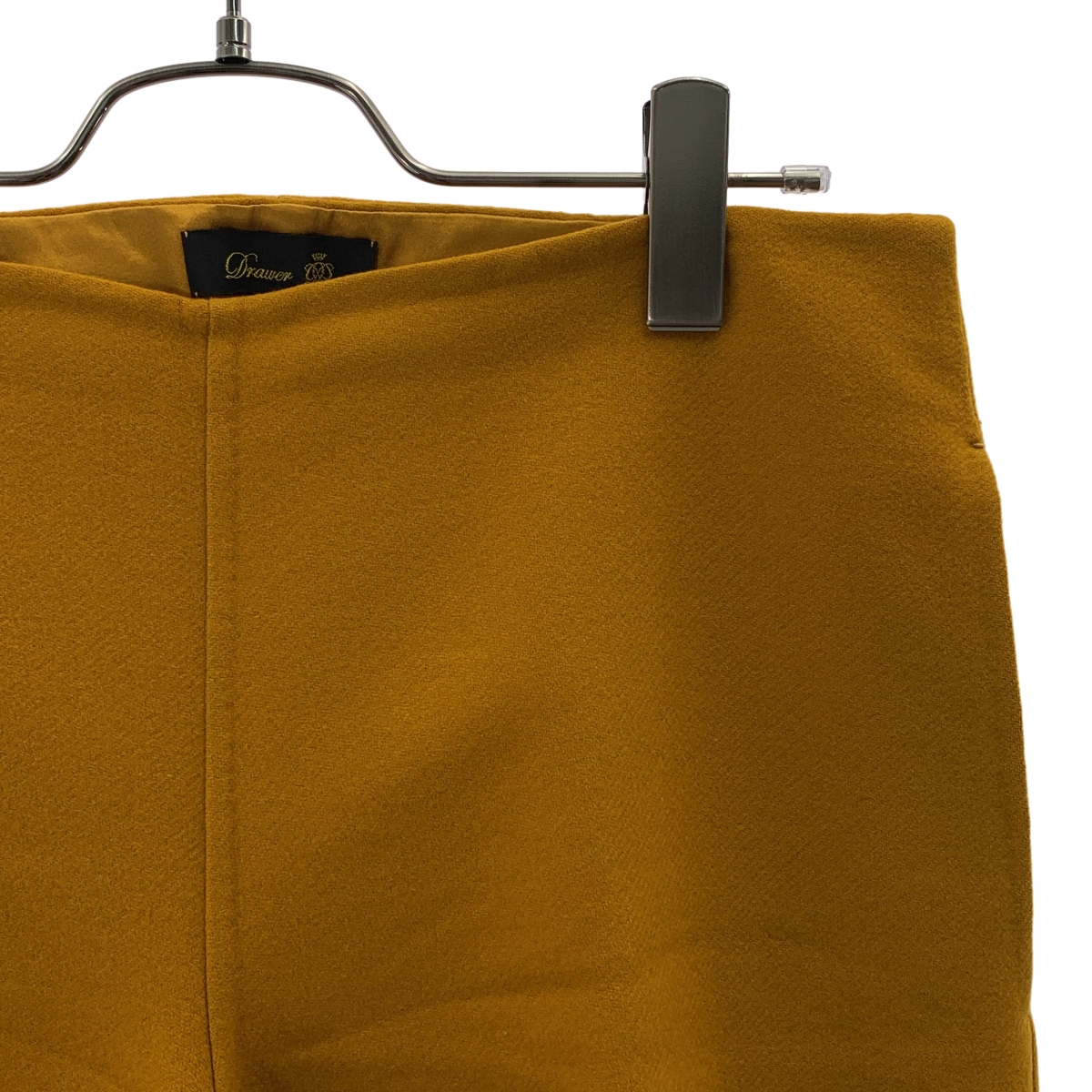 Drawer / ドゥロワー ウール サイドジップ ワイドパンツ