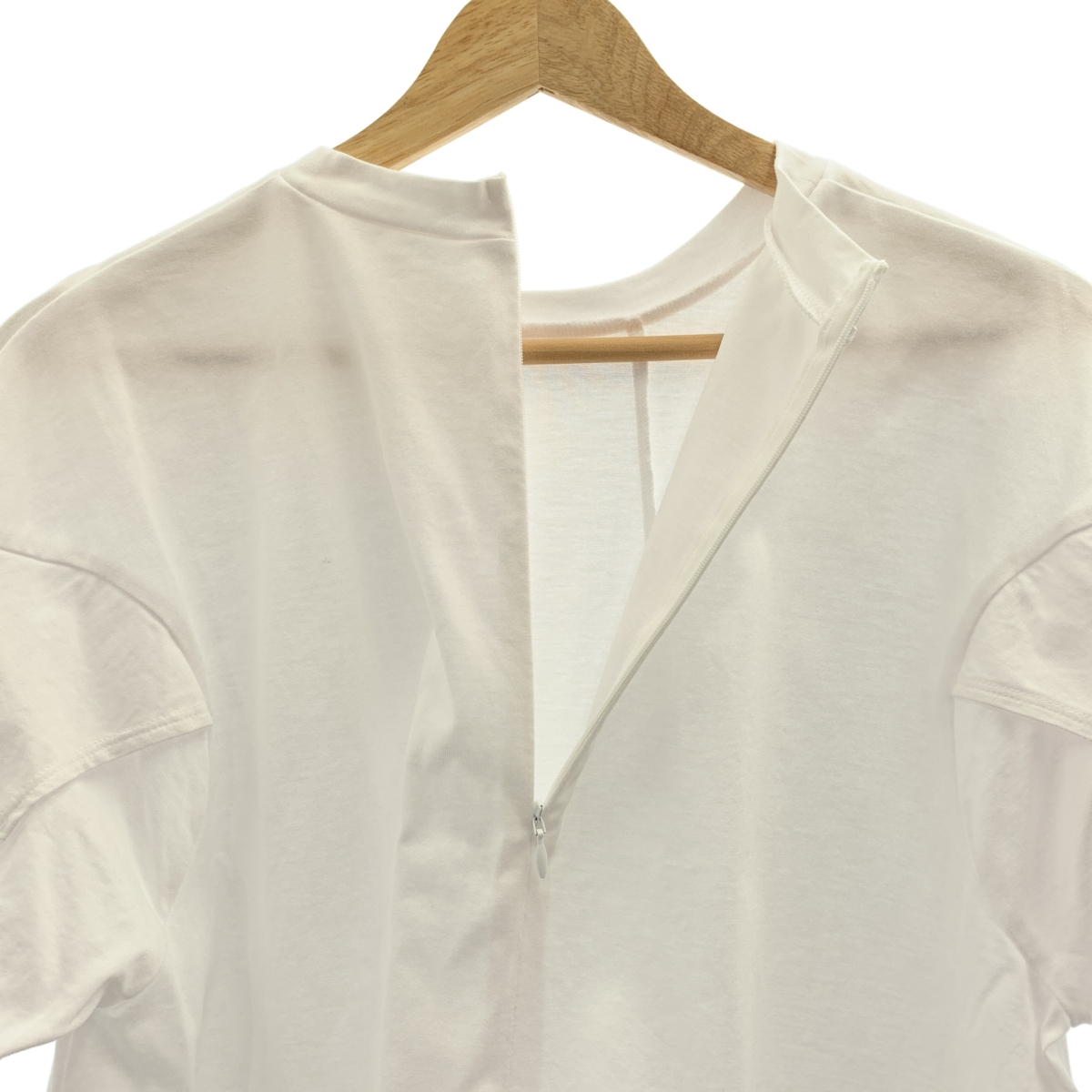 ENFOLD / エンフォルド UPPER-ARM HIDDEN T-SHIRT ダブルスリーブ Aライン カットソー