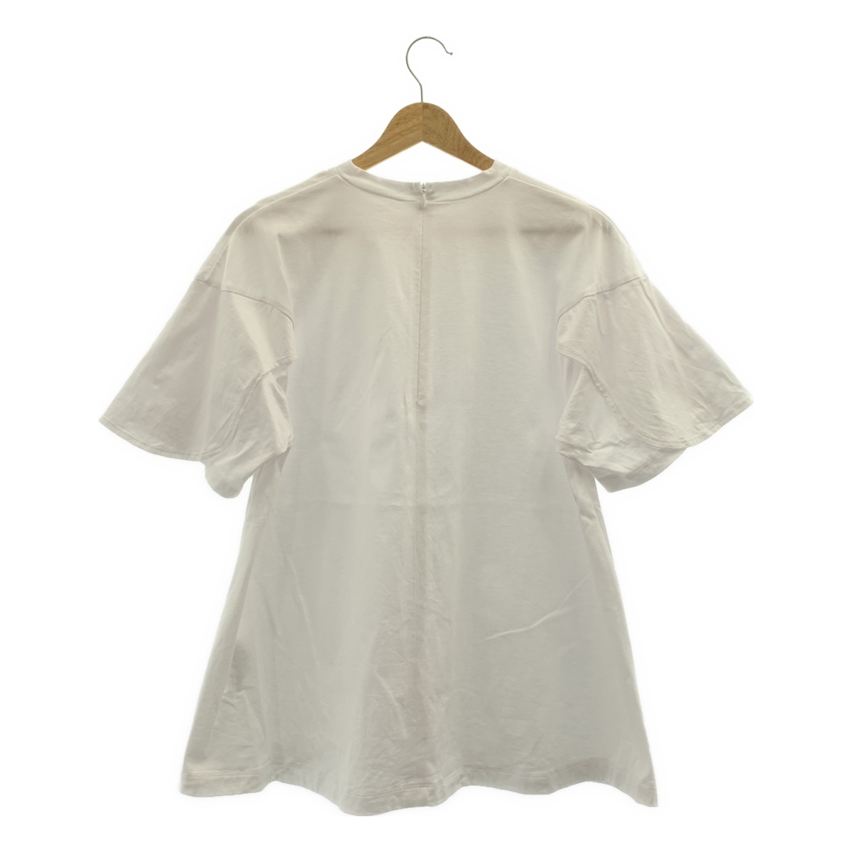 ENFOLD / エンフォルド UPPER-ARM HIDDEN T-SHIRT ダブルスリーブ Aライン カットソー