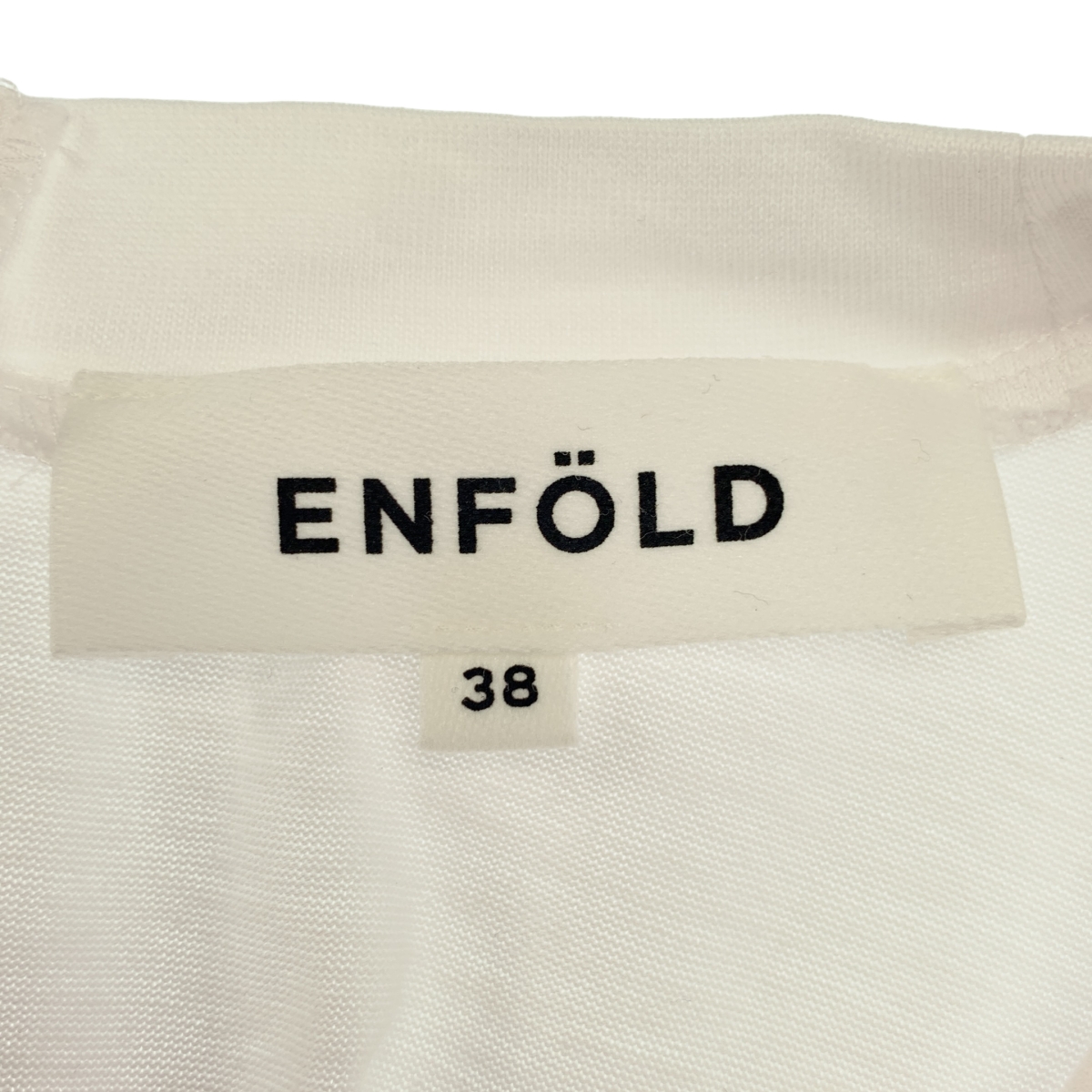 ENFOLD / エンフォルド UPPER-ARM HIDDEN T-SHIRT ダブルスリーブ Aライン カットソー