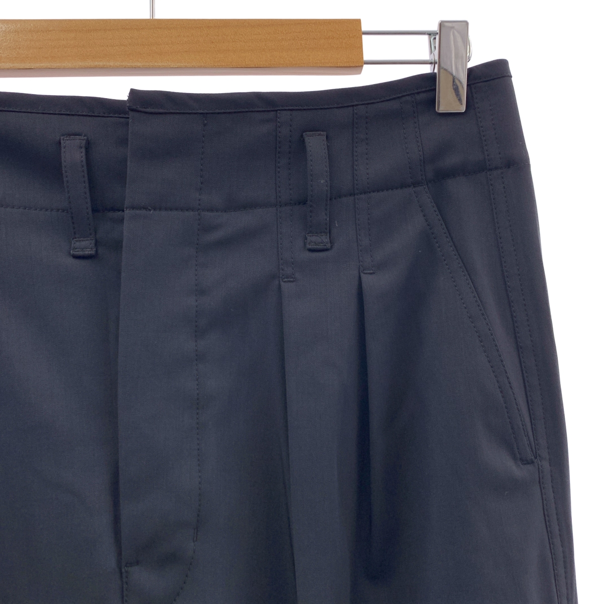 LEMAIRE / ルメール TAILORED PLEATED PANTS / 2 タック テーパード ワイド スラックス パンツ