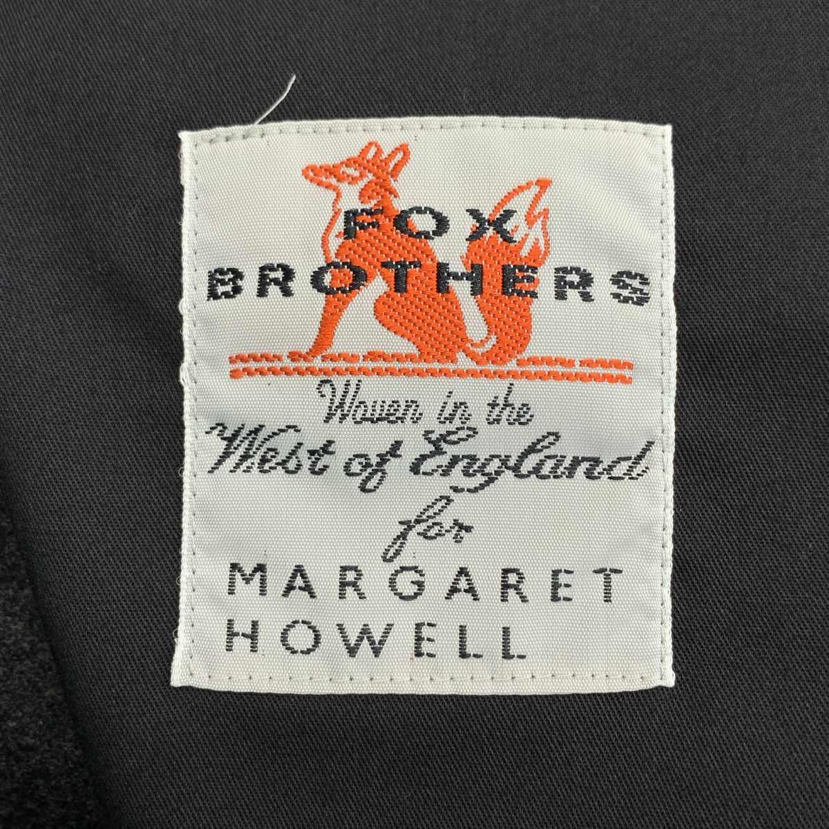 MARGARET HOWELL / マーガレットハウエル × FOX BROTHERS / フォックスブラザーズ サイドジップ ワイドパンツ
