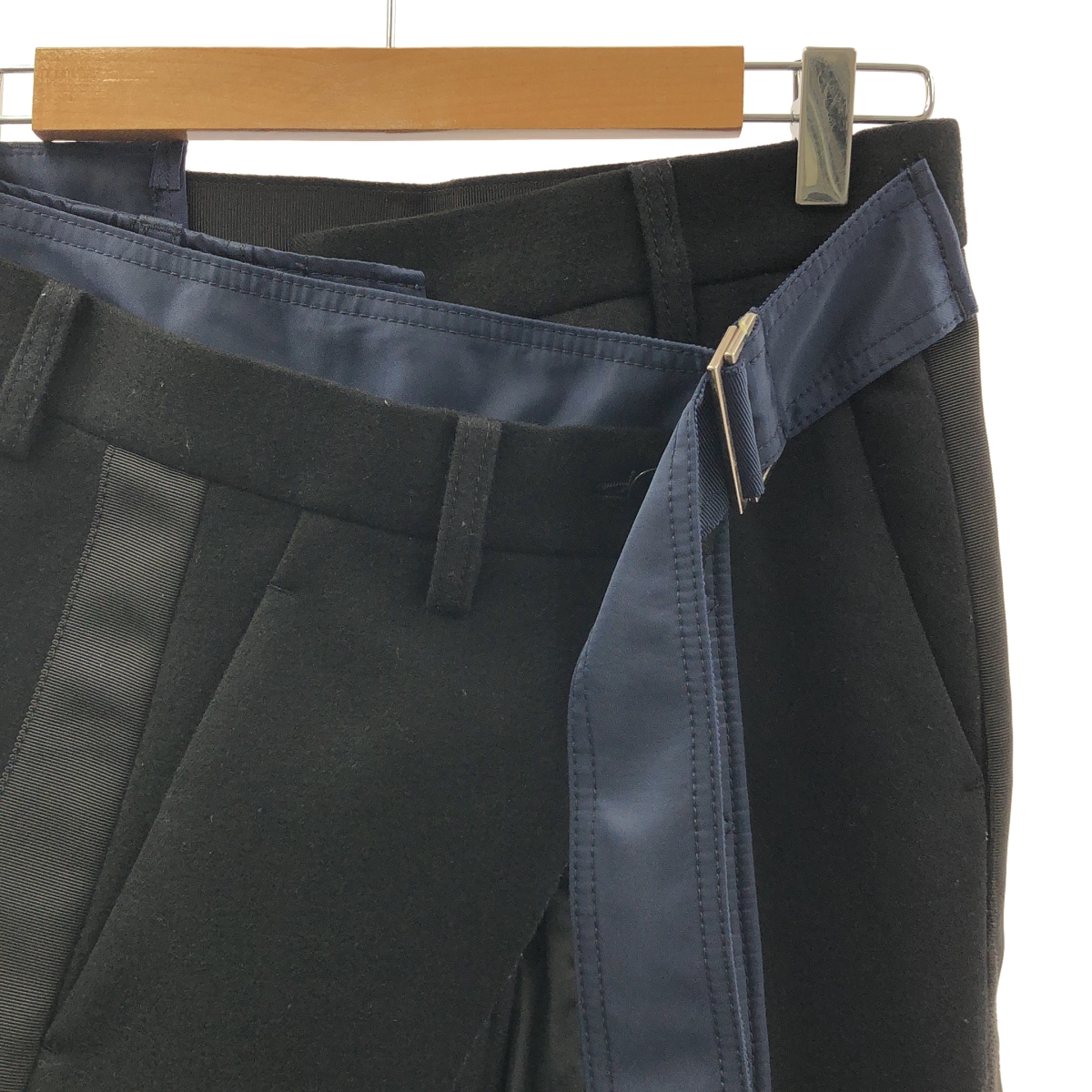sacai / サカイ スカートドッキング カットオフ スラックス パンツ