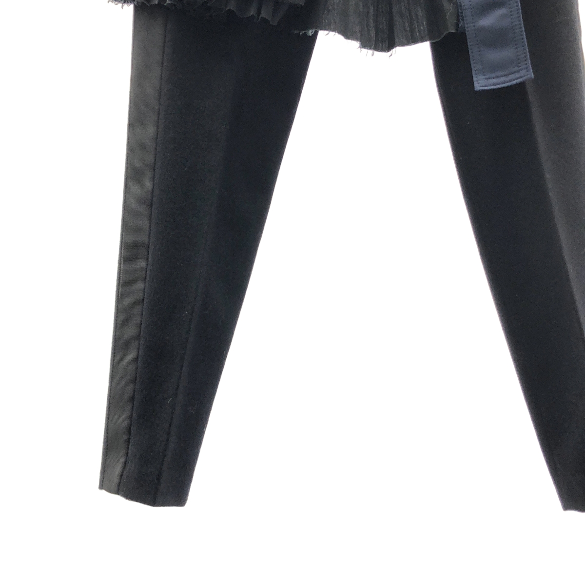 sacai / サカイ スカートドッキング カットオフ スラックス パンツ