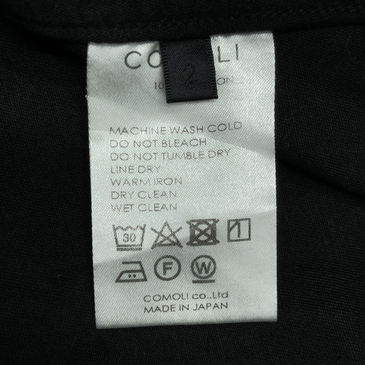 COMOLI / コモリ 製品染めドローストリングパンツ / Y03-03005