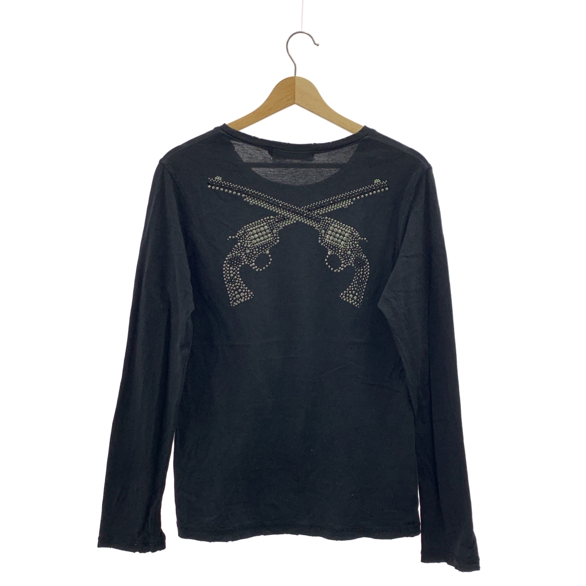 その他 2丁拳銃 スタッズ ダメージ加工 ロングスリーブTシャツ