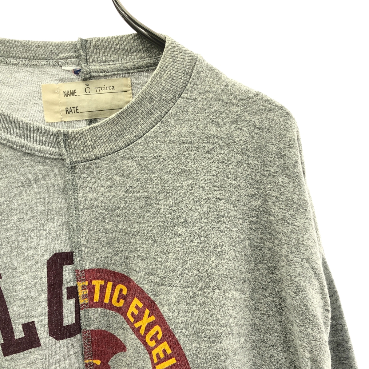 77 circa / ナナナナサーカ リメイク ドッキング Tシャツ