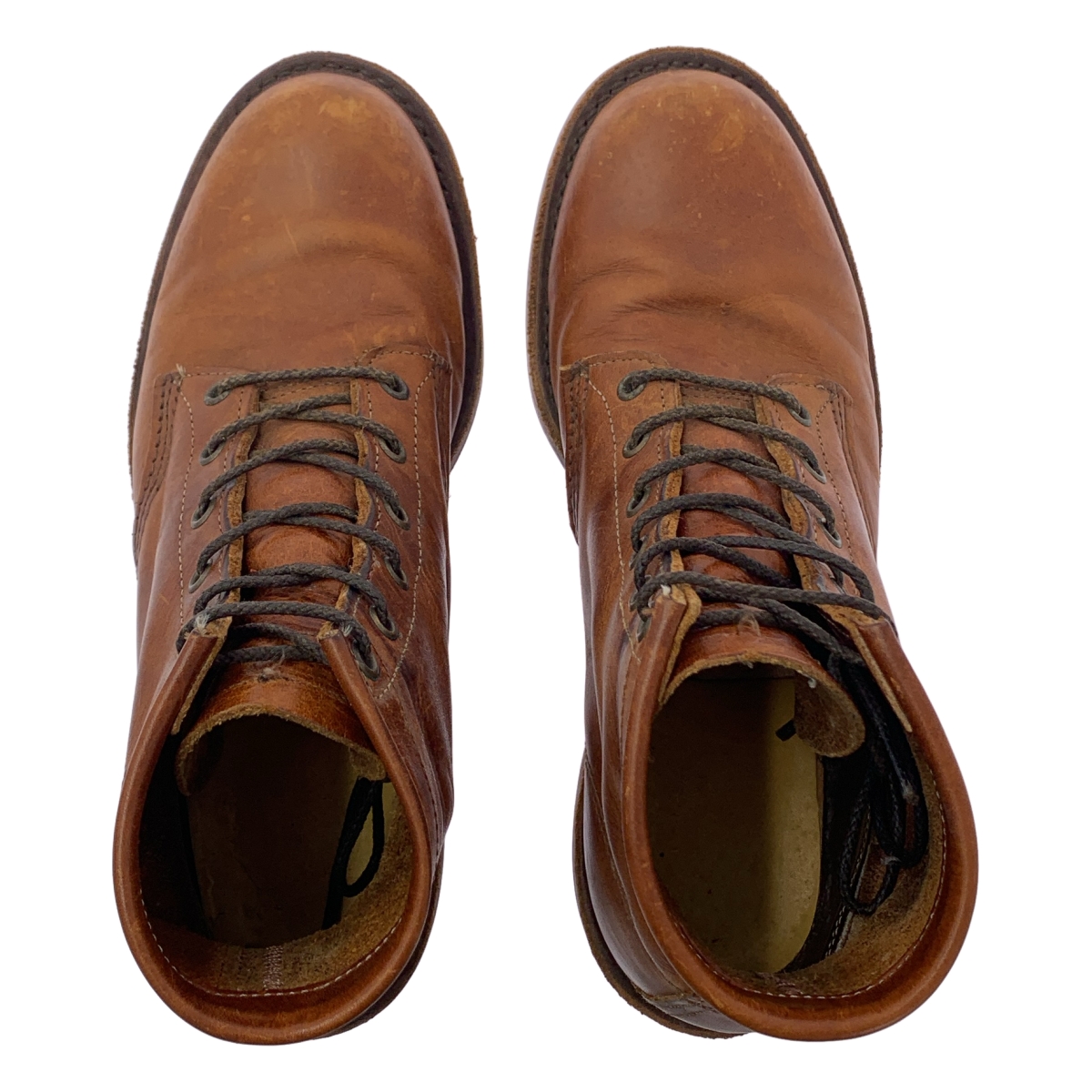 CHIPPEWA / チペワ プレーントゥ レースアップ レザー ブーツ