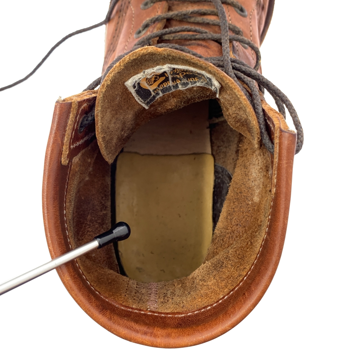 CHIPPEWA / チペワ プレーントゥ レースアップ レザー ブーツ