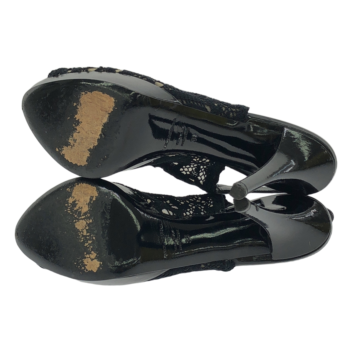 DOLCE＆GABBANA / ドルチェ＆ガッバーナドルガバ レース厚底サンダル