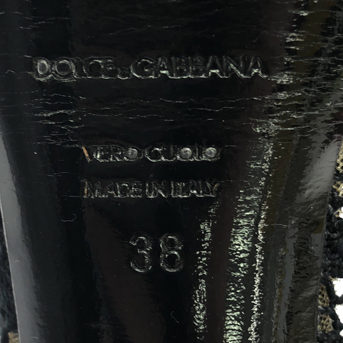 DOLCE＆GABBANA / ドルチェ＆ガッバーナドルガバ レース厚底サンダル