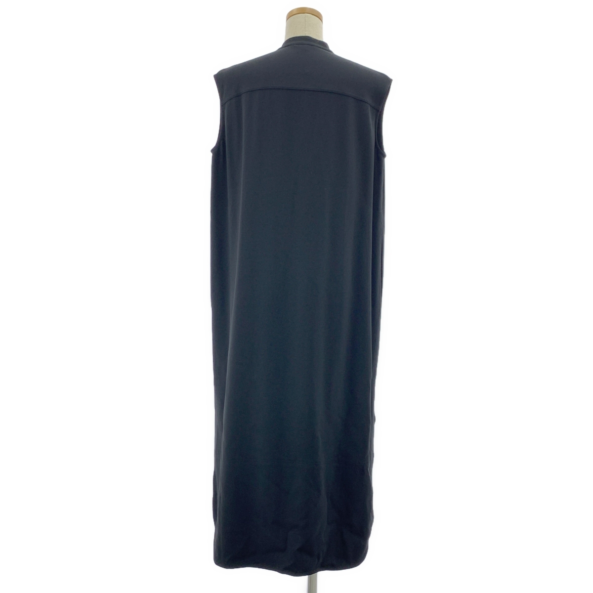 HELMUT LANG / ヘルムートラング SLVLSS TUNIC キーネック ノースリーブ ワンピース