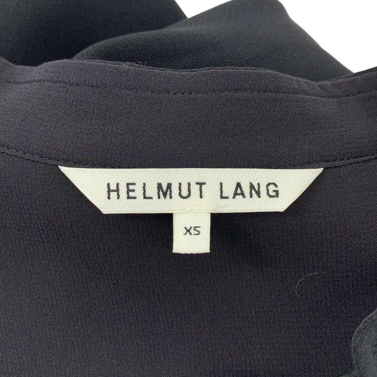 HELMUT LANG / ヘルムートラング SLVLSS TUNIC キーネック ノースリーブ ワンピース