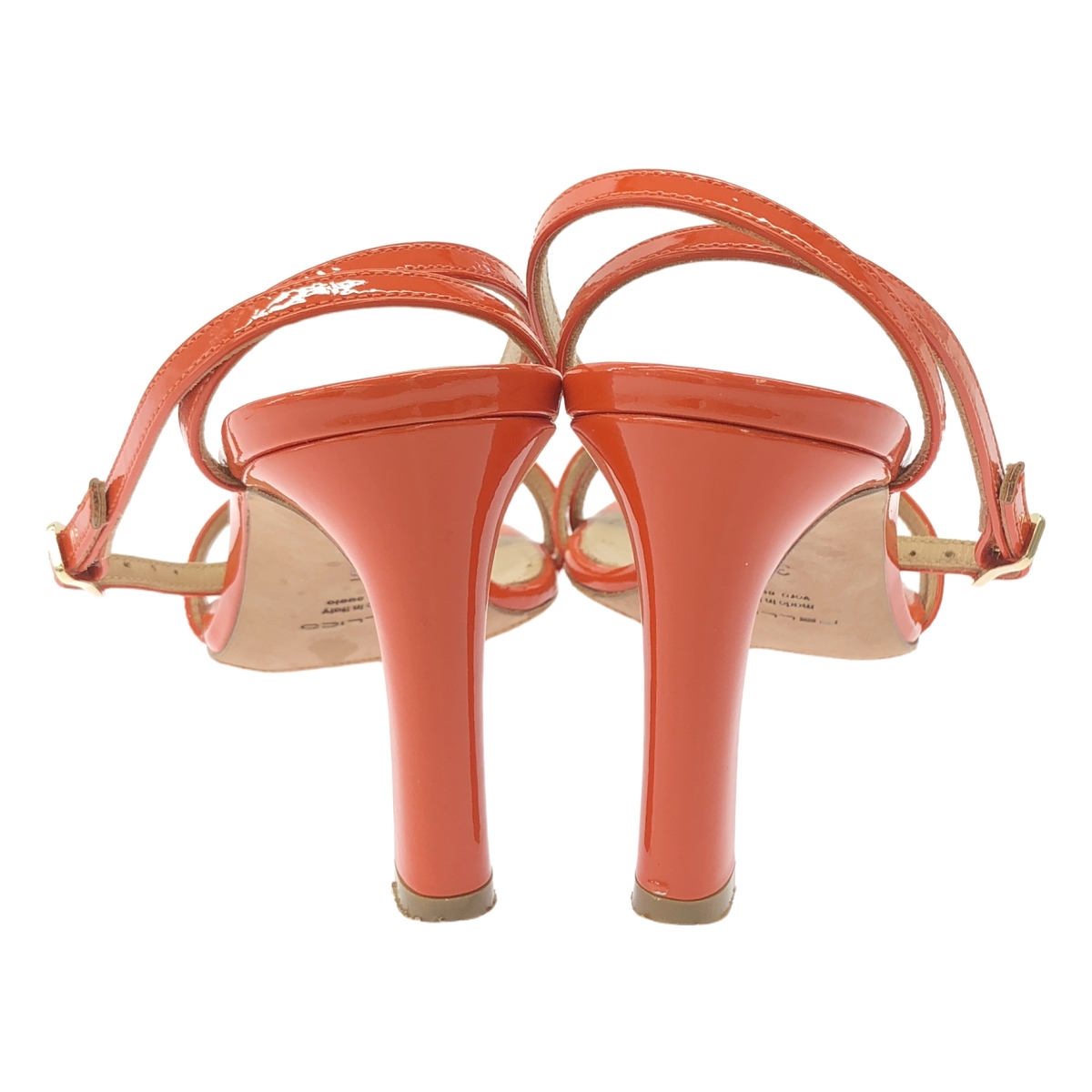 PELLICO / ペリーコ パテントレザー ストラップ ヒール パンプス サンダル