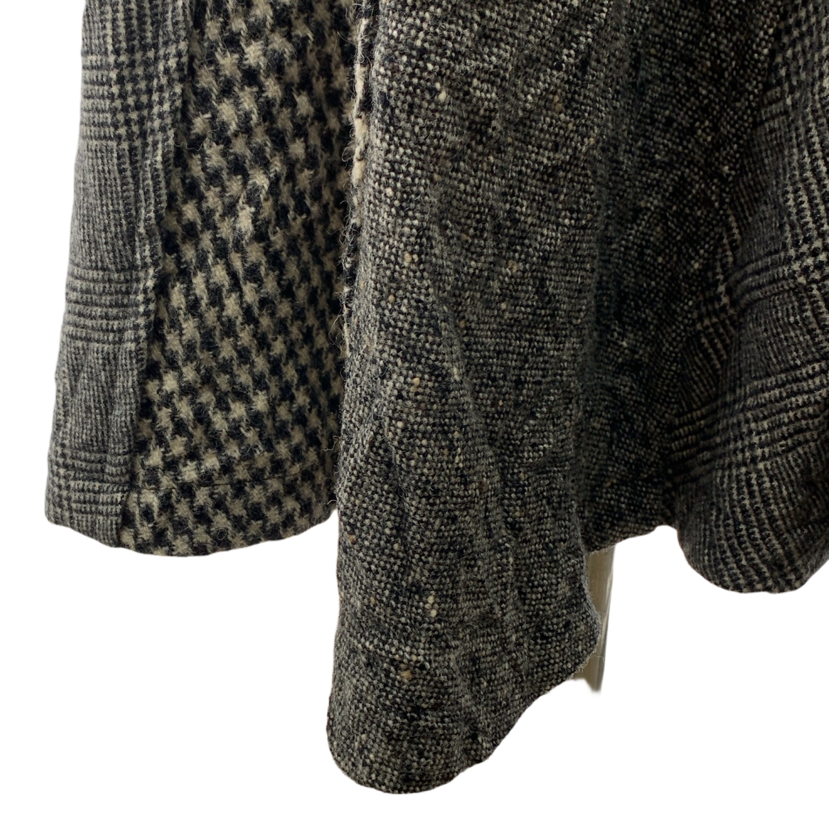 tricot COMME des GARCONS / トリココムデギャルソン ウール ツイード パッチワーク スカート