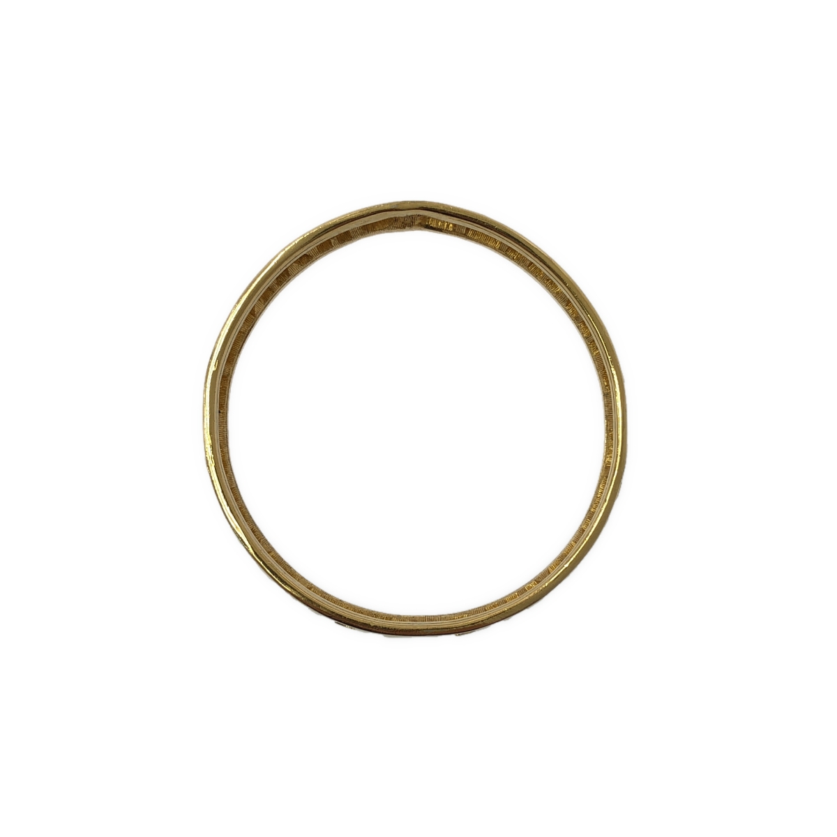 CHANEL / シャネル ロゴ カットアウト バングル ブレスレット