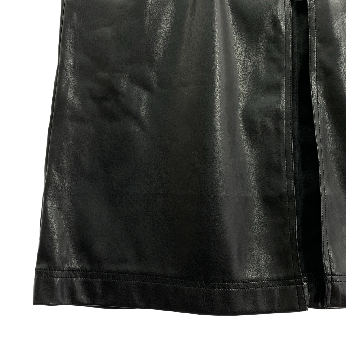 その他 Faux Leather Cargo Skirt フェイクレザースカート
